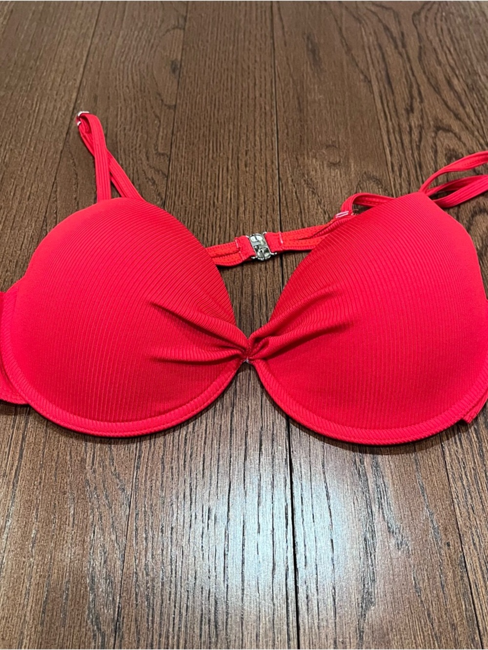 ⭐red bikini top large